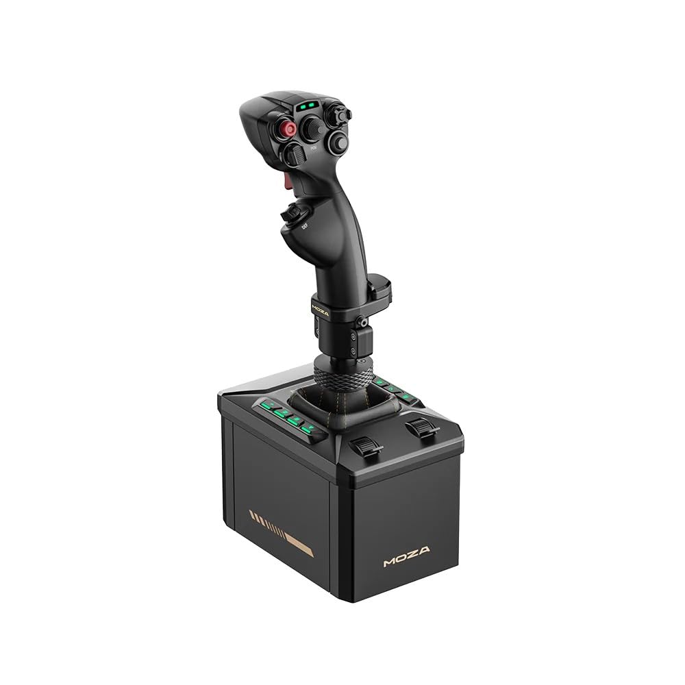 Amazon.com: MOZA AB6 Flight Simulator bundle Flight Control System