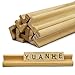 Yuanhe Set of 8 Wooden Scrabble Tile Holders Letter Replacement Racks Word Tray for Crafts and Game Stands