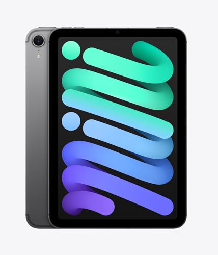 Image of Apple iPad mini (A17 Pro, 7th Generation, 8.3-inch, 2024), 512GB, Wi-Fi + Cellular, Space Gray (Renewed Premium)