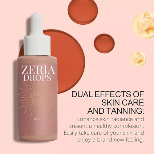 image for AHYOLFH Zeria Sunless Tanning Drops To Drink, Drinkable Sunless Tannin