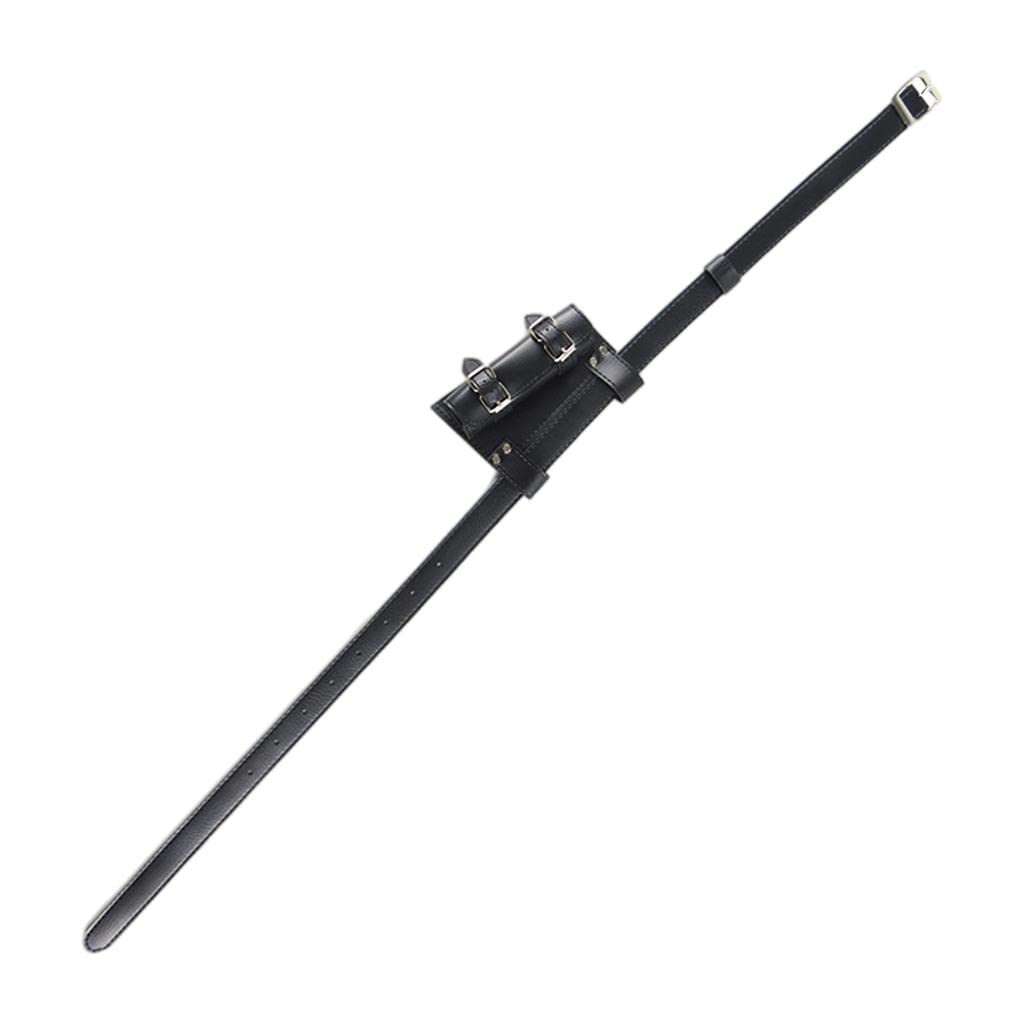 LOOM TREE® Medieval Sword Holder PU Leather Rapier Belt Waist Sheath Strap One Piece | Authentic Collector's Piece | Rare Collectible | 1 Piece Sword Waist Belt