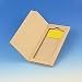 Globe Scientific 513001 Cardboard Slide Mailer for 1 Slide (Case of 100)