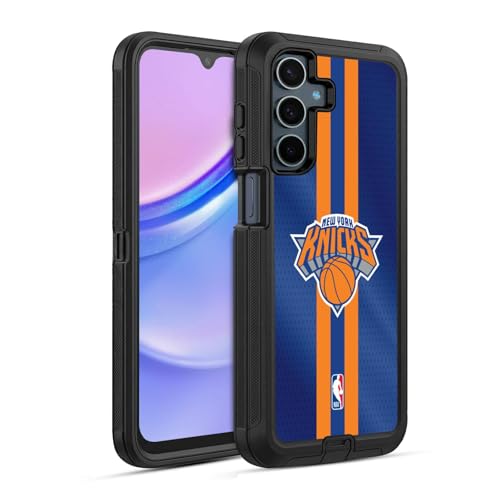 Étui ultra-blindé New York Knicks résistant pour Samsung A15