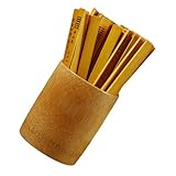 FOMIYES Set Bastoncini Divinatori in bambù Secchio 64 Esagrammi Gioco Tradizionale Cinese per Adulti e Ragazzo Ragazza Accessori per Casa e Ufficio