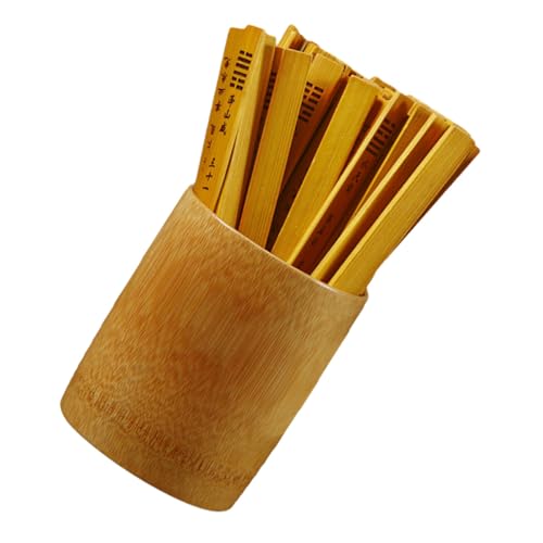 Bâtons divinatoires chinois Yi Jing portables pour surmonter le stress quotidien