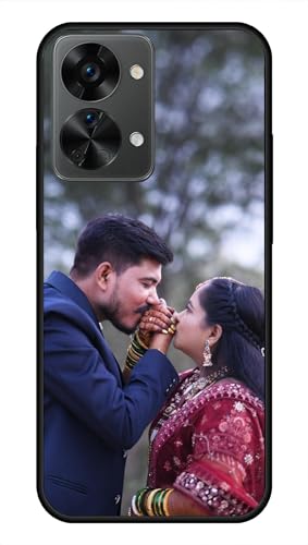 Image of NDCOM for Customised OnePlus Nord 2T Back Cover | One Plus Nord 2T Back Cover DIY Personalised Photo Design | Customized Gift Custom Text Name Printed Metal Case