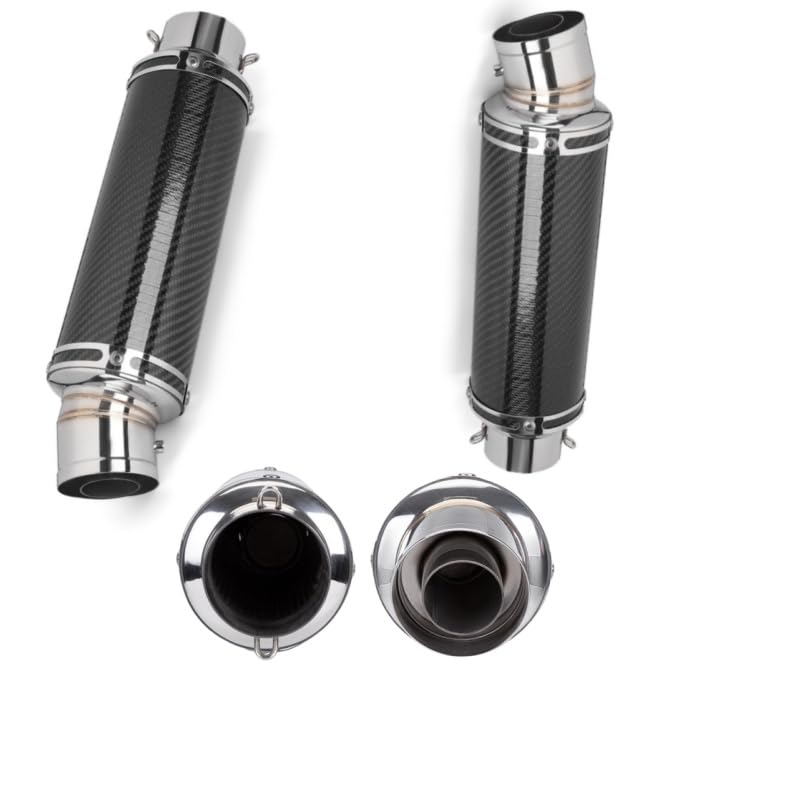 Amazon | Willthinleye 汎用60.5mm スリップオン サイレンサー 60.5mm