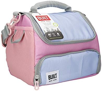 Built Prime Insulated Lunch Bag, Showerproof Thermal Picnic Cooler Tote for Work and Play, Soft Polyester / PEVA, 15.5 x 25 x 24cm / 5 Litre ('Interactive')
