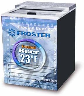 Beer Frosters, Refridgerant,1 Door, Fits 96 Bottles, 5 Cubic Feet
