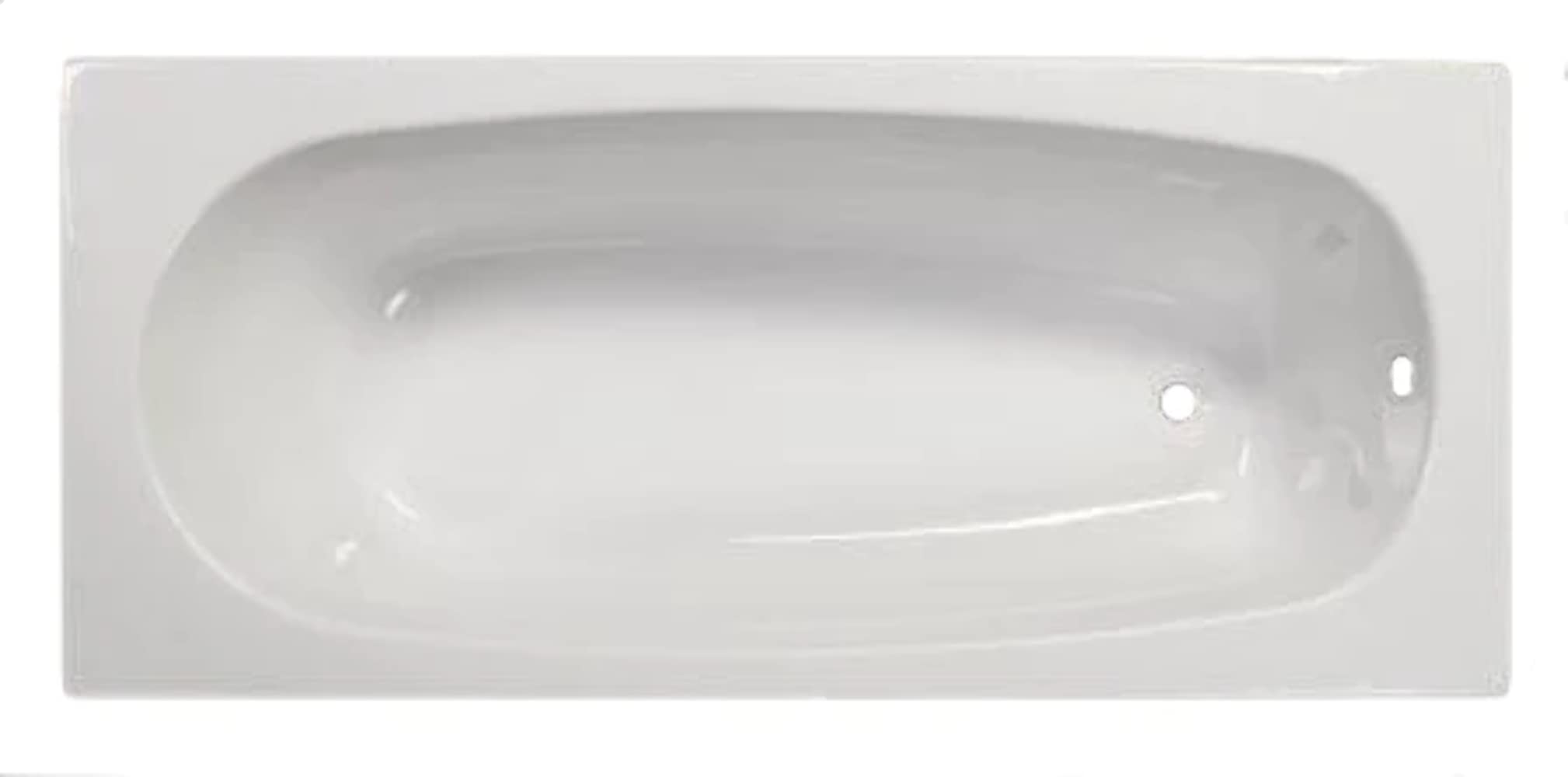 Sanotechnik Vasca da Bagno Linea 150/160/170, 150 x 70 x 43 cm, in Acrilico, ergonomica, Colore Bianco