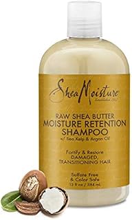 SheaMoisture Moisture Retention Shampoo for Dry, Damaged or Transitioning Hair Raw Shea Butter