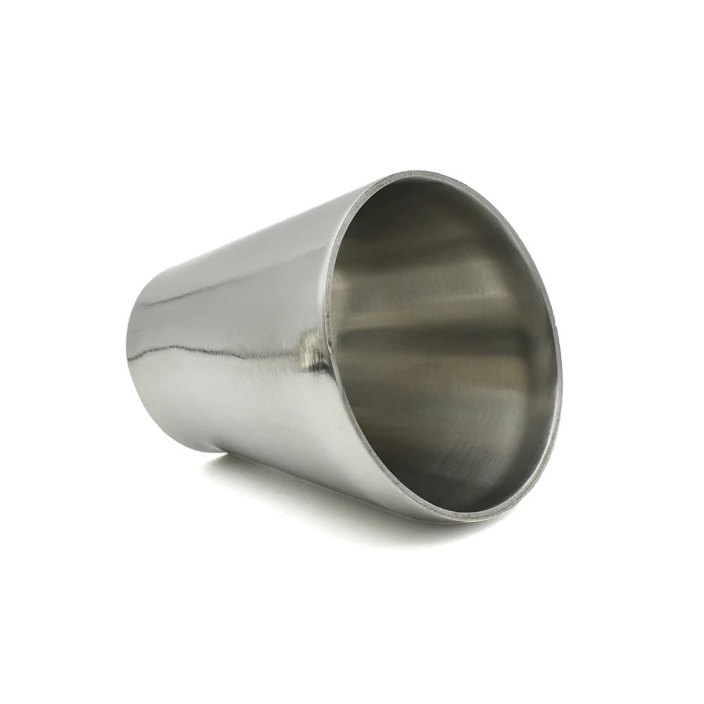 PAKMEZ 1PC SS304 Stainless Steel 51mm to 38mm Butt Welded Eccentric Reducer Pipe Fittings