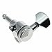 Dopro Chrome 3 Left 3 Right Locking Guitar Tuners Tuning Keys Machine Heads Korea Made