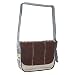 Produktbild Provoked Messenger Bag BIG E3212- mit Kuhfell: braun & LKW-Plane: beige, 38x30cm