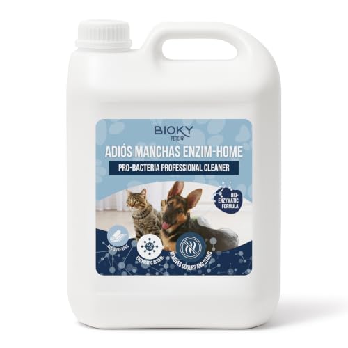 Adiós Manchas Enzim-Home 5L – Detergente Enzimático Orina Perros y Gatos