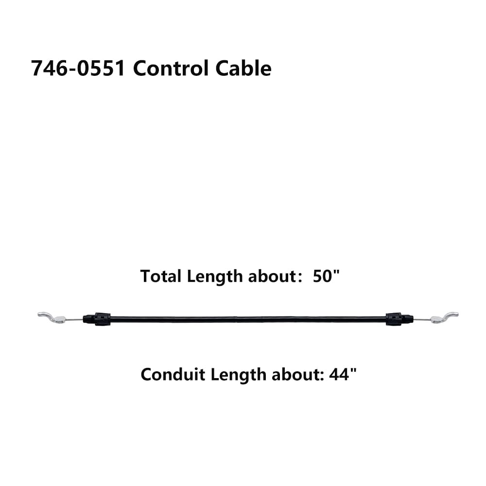 Control Cable for MTD Lawn Mowers - 746-0551 -2
