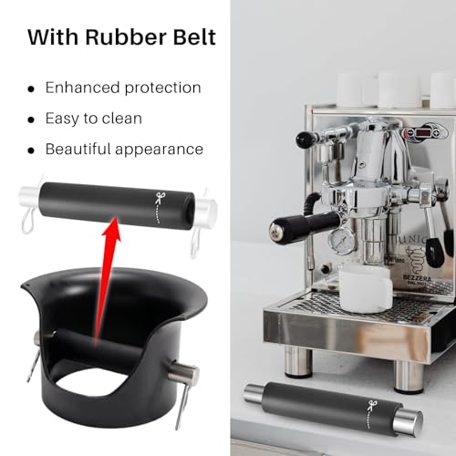Barre de frappe pour café en métal durable pour boîte à marc expresso - 6