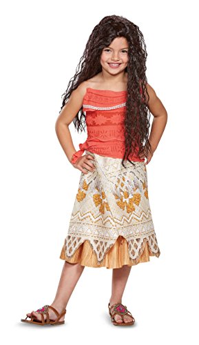 Samoan Taualuga Costumes - Disguise Moana Classic Costume, Multicolor, Large