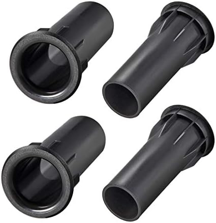 sourcing map 35mm x 80mm Speaker Port Tube Subwoofer Bass Reflex Tube Bass Woofer Box 4pcs
