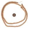 The Bead Chest Natural 6mm Wooden Beads in Copper for Jewelry Making – Round Loose Wood Spacer Beads I Approximately 75 Beads #1