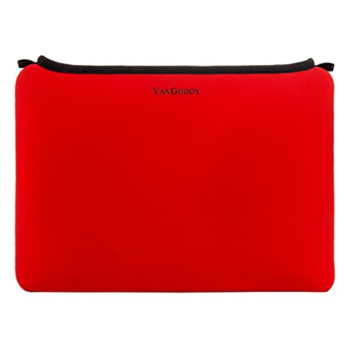 Funda Neopreno Rojo Slim para Laptop 14 pulgadas miniatura 3