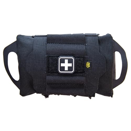 High Speed Gear - ReFlex IFAK System Police Gear & Military Gear Medical MOLLE Pouch for Professionals (Black)
