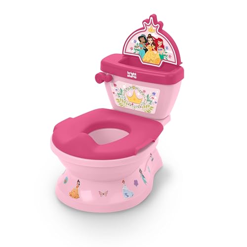 Bright Starts Disney Junior Princess My Size Potty Training Toilet, Toddler Potty Chair with...