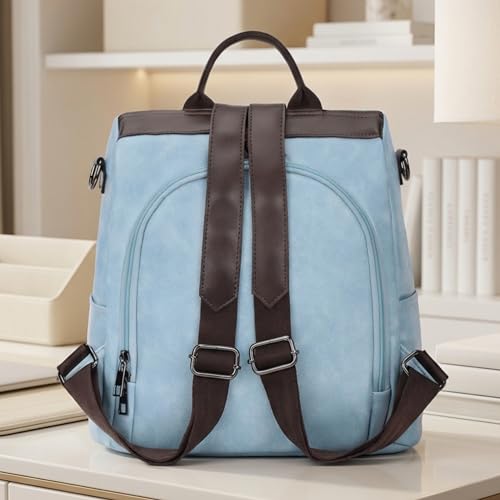 Image of VISMIINTREND Backpack for Women | Stylish Vegan Leather Backpack Bags for Women | College Bag for Girls | Office, Travel & Daily Use