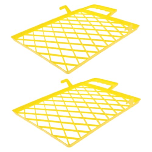 iplusmile 2 Bandejas De Plástico para Pintura: Rejilla De Malla para Pintar, Ideal para Proyectos De Bricolaje Y Profesionales.
