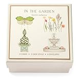 Karen Adams Gift Card Enclosure Box of 8 Assorted Cards with Envelopes - In The Garden