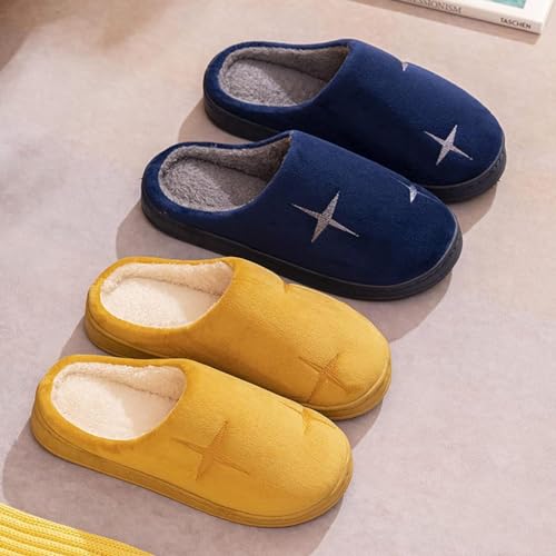 Women's Bedroom Slippers Memory Foam Embroidery Home Shoes Wool Lining Cute Winter4