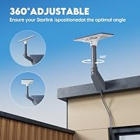 EDUP® Starlink Mini Mount, Aluminium Wandhalterung für Mini & Mini X – Ansicht 2