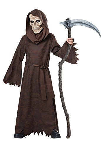 Disfraz infantil Ancient Reaper talla XL marrón miniatura 1