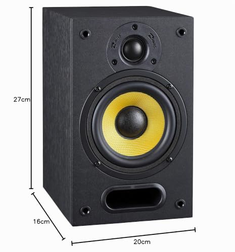 Davis Acoustics Mia 20 Noir - Paire d'enceintes étagère 2 Voies/2 Haut-parleurs – vue 8