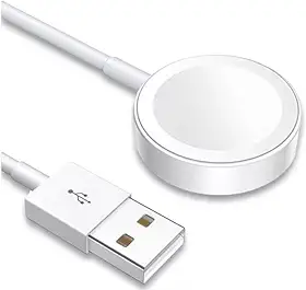 Carregador sem Fio USB, (2 Unidades) + 1 PULSEIRA Compátivel com Relógio Smartwatch Microwear W68, W27, W28, W59, W29, X8