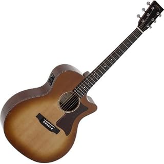 Sigma GMC-1STE-HCSB Guitare folk - Les Beatles, Paul McCartney, John Lennon, RIngo Starr, George Harrison