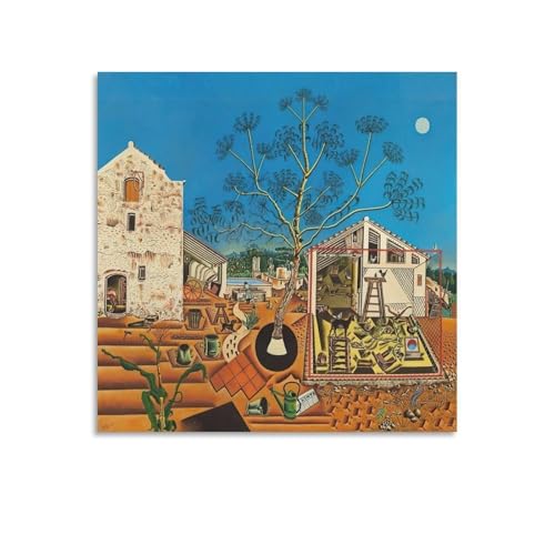�ӈ��E��?�iJoan Miro�C�|�X�^�[ (38)-scale-2x �Ǐ��� �o�X���[�� �Q������ ���ʉ� �E�H�[���A�[�g �f���炵���M�t�g16x16inch(40x40cm)