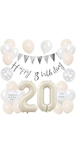 Amazon | 誕生日 バルーン 風船セット 飾り付け 21歳 happy