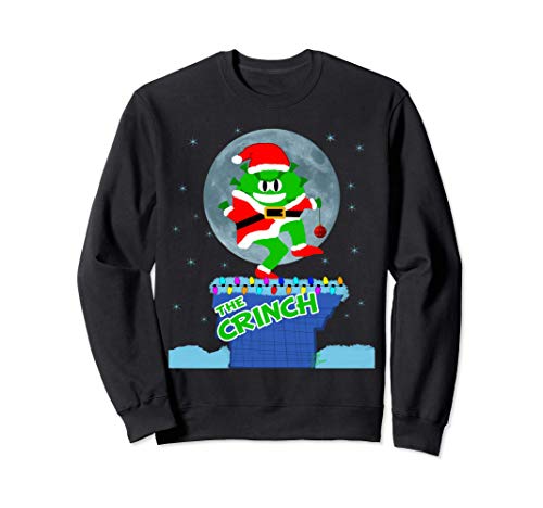 crinch funny christmas ugly sweater outfit christmas Sudadera