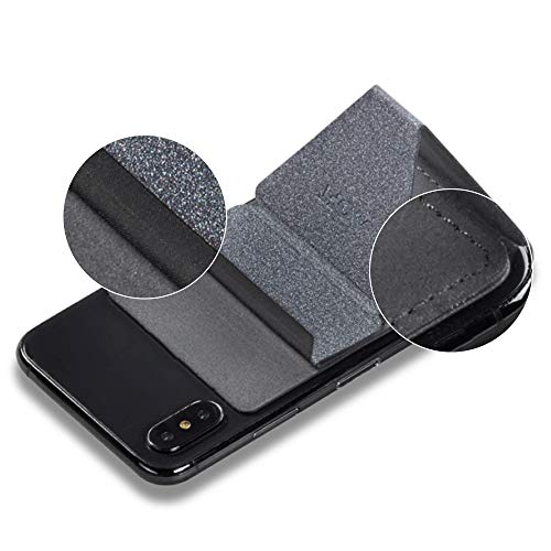 MOFT Reusable Adhesive 4-in-1 Cell Phone Grip, Phone Stand, Card Holder, Adjustable Viewing Angles, Magnetic, Thin Design with Grip to be Held for All iPhone Android Smartphones