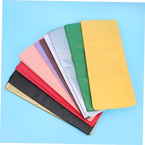 SEWACC 100 Folhas De Papel Dobrável Papel Colorido Dobrável Papel De Construção Manual De Papel Colo