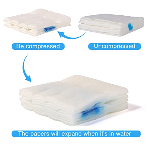 Effacera Disposable Toilet Bowl Brush Holder Cleaning System, Toilet Refills Flushable Fresh For Bathroom Scrubber Cleaning Supplies, Swan Toilet Brush Starter Kit, 1 Wand+1 Holder+54 Refills #TOP6