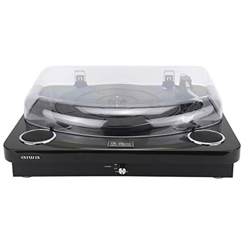 Aiwa GBTUR-120BKMKII : Tourne-Disque Bluetooth avec Encoding, 3 Vitesses, Radio FM, USB et SD – Conversion directe de… - Les Beatles, Paul McCartney, John Lennon, RIngo Starr, George Harrison Aiwa GBTUR-120BKMKII : Tourne-Disque Bluetooth avec Encoding, 3 Vitesses, Radio FM, USB et SD - Conversion directe de… – Image 6