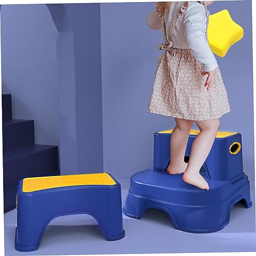 Yardwe Escadote Infantil Cadeira De Toalete Banco Otomano Apoio Para Os Pés Antiderrapante Banquinho