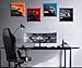 JiazuGo Modern Car Posters Decor Mens Room Wall Art Prints Classic Supercar Picture Paintings for Boys Room Cool Racing Sports Car Canvas Poster Decor Man Cave Car Room Bedroom Office with Frame