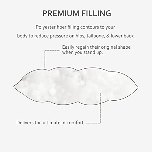 Elfjoy Flower Floor Pillow Cushion Cute Room Decoration Suitable For Reading And Relaxing Floral Pillow Large Diameter (Colorful) 24" #TOP5