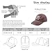 Fluent in Fowl Language Hats for Women Fashionable Sport Hat for Mens Summer Caps Quick Dry Sun Visor Hat Wine Red