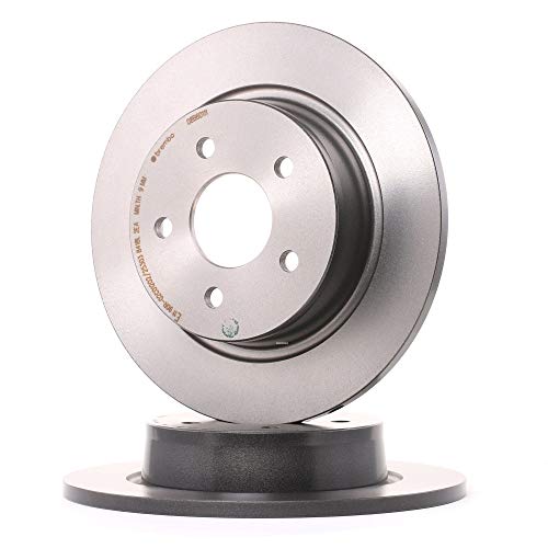 2x Brembo Front Brake Disc, Automotive Replacement Brake System Parts, 08.B601.11 51 mm 280 mm