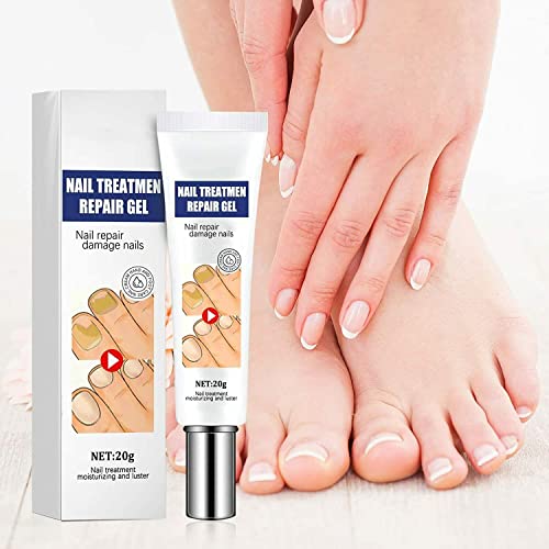 Wutian Nail Repair Cream, Essence Gel,Toenail Fingernail Be Health Instant Beauty Gel,Nail Cream Damage Nails,Toenail Treatment, For Cracked Heels And Dry Feet (3Pcs) #TOP1