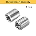 HARFINGTON 4pcs Thread Repair Inserts M20 x 2.5 Male to M16 x 2 Female Thread 25mm Long Stainless Steel Reducing Nuts Metric Self Tapping Sleeves Threaded Reducer Industrial Fasteners